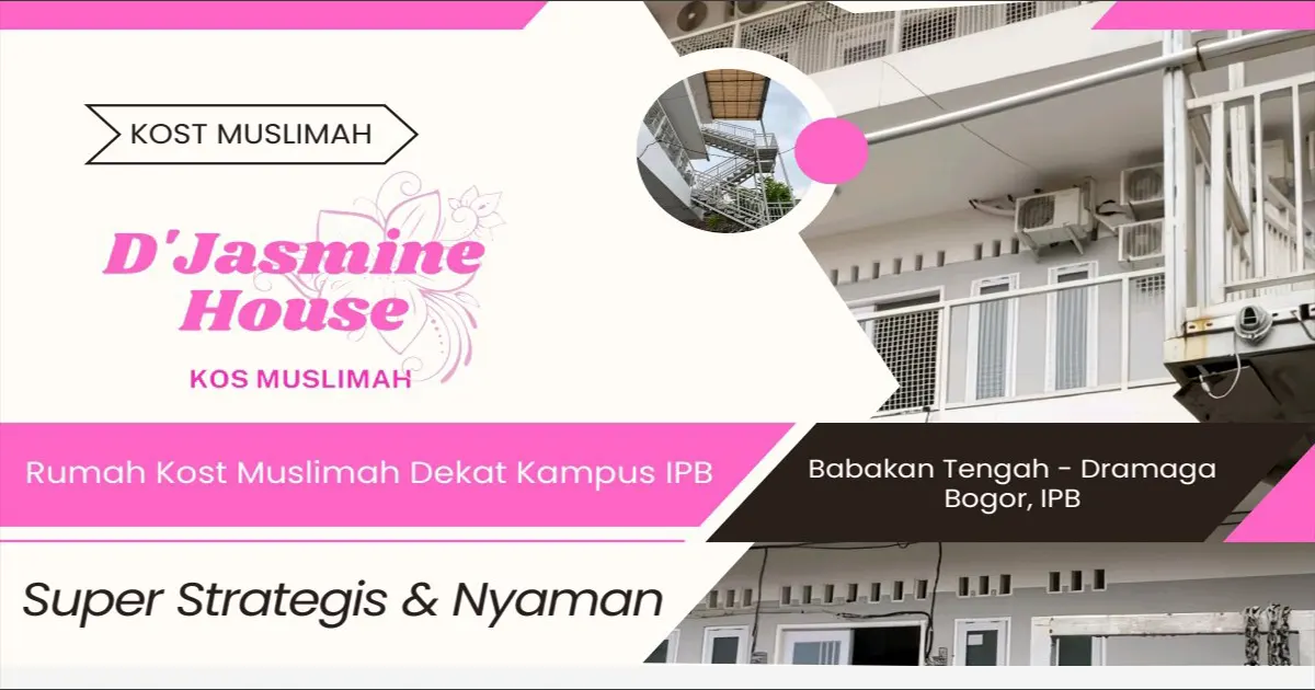 Kost IPB Bogor D'Jasmin Fasad