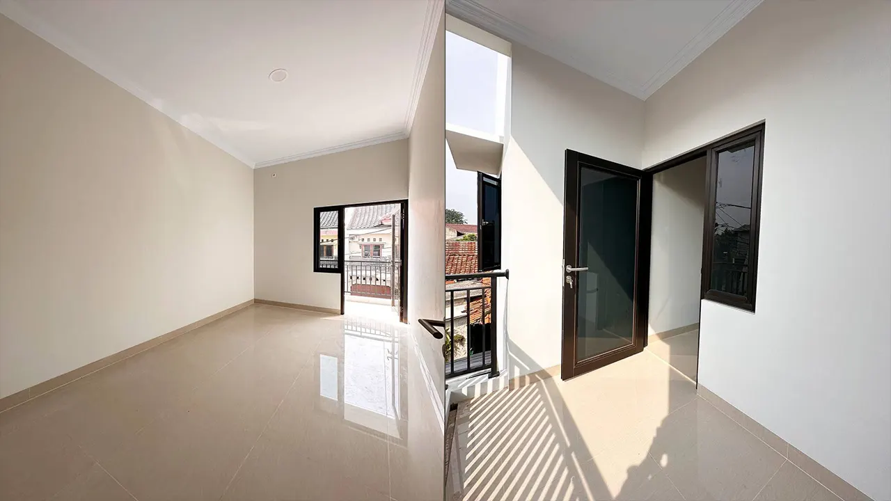Rumah Siap Huni Jakarta Timur, Pasar Rebo Ruangan dan Balkon