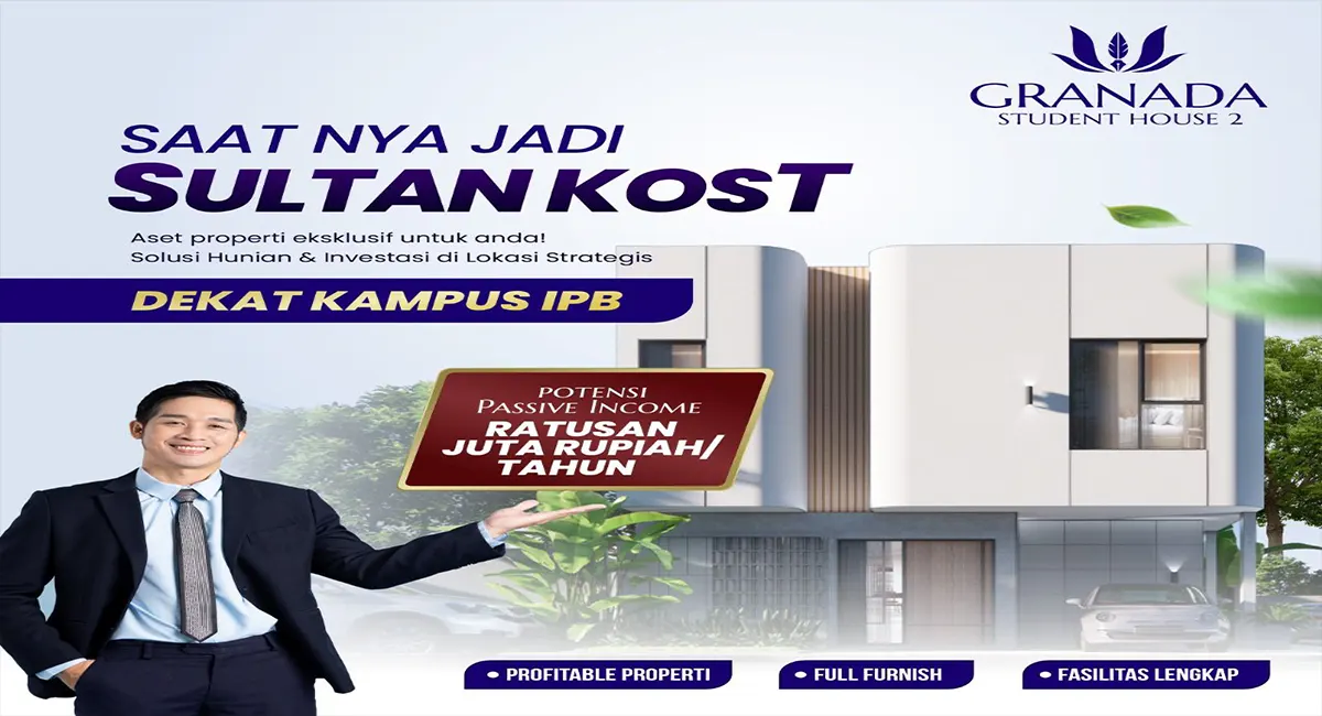 Investasi Kost Bogor Dekat IPB Peluang Cerdas dengan Potensi Untung Berlipat