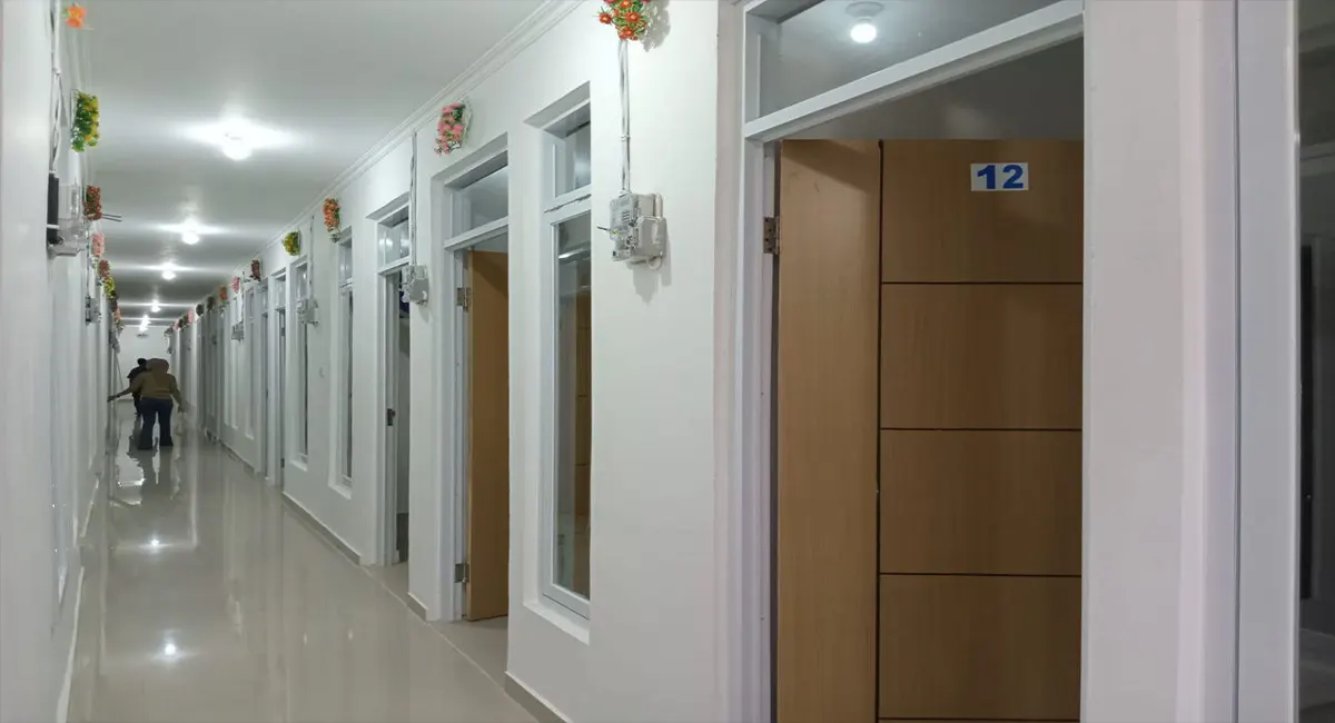 Kost Putri Jatinangor koridor