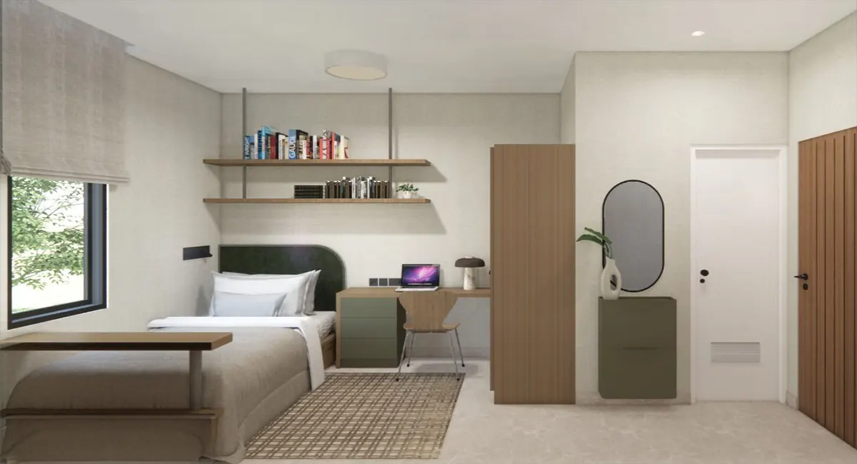 Kost IPB Bogor Kamar Tidur Interior