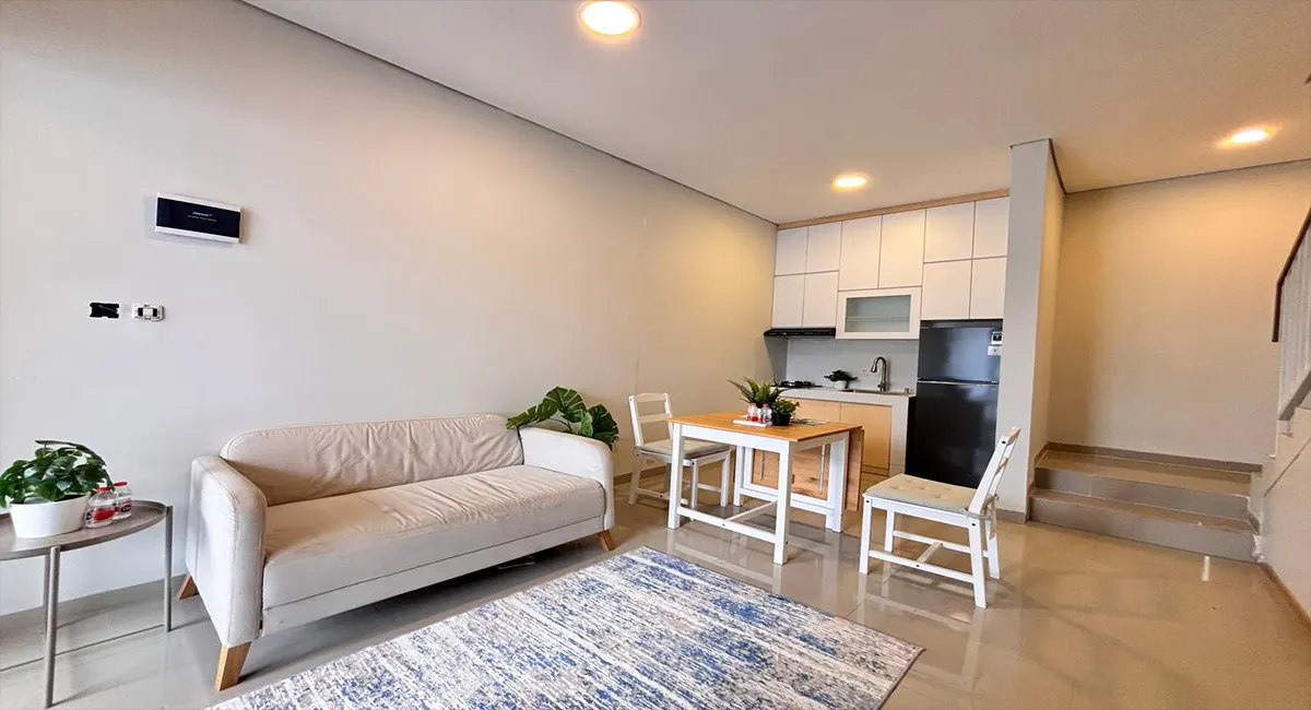 Jual Rumah Depok Kukusan Minimalis Modern Ruang Tamu