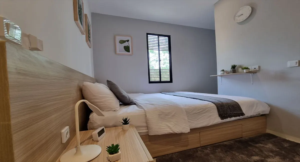 Kost Jakarta Barat Mangga Besar Kamar Tidur View Jendela