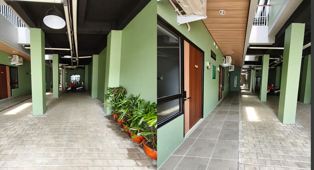 Kost UI Depok 65 Kamar Koridor Lantai Bawah