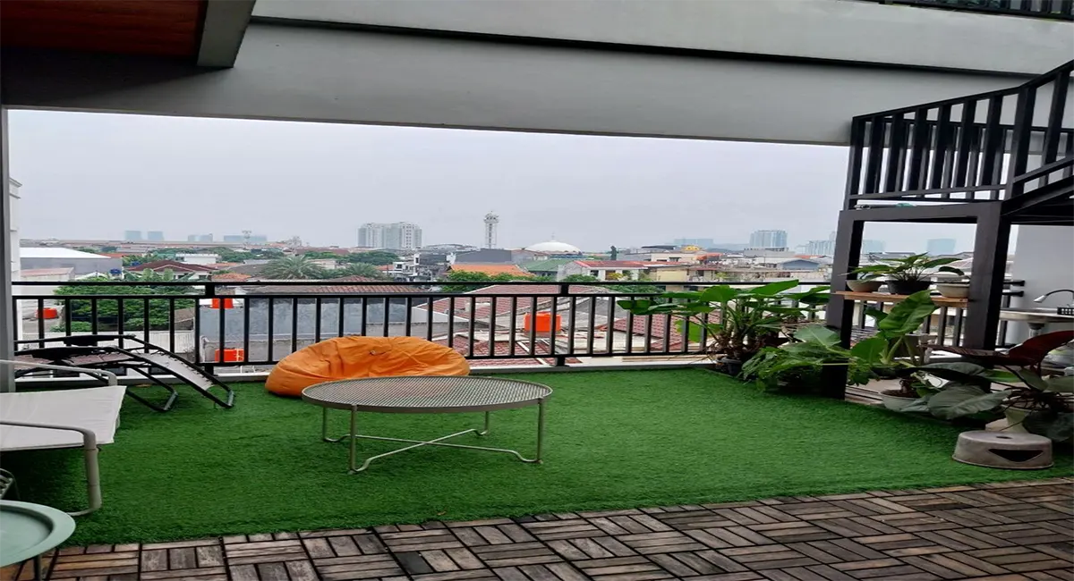Kost Fatmawati Jakarta selatan Roof Top