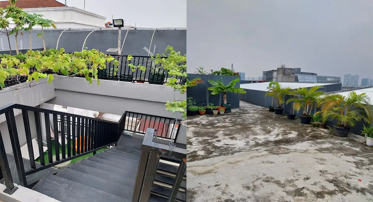 Kost Fatmawati Jakarta Selatan Tangga Menuju Roof Top