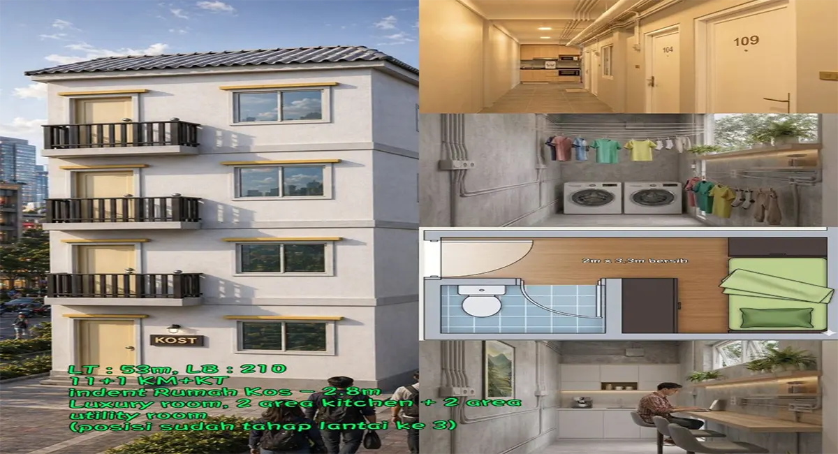 Kost Tanjung Duren Jakarta Barat 11 Kamar