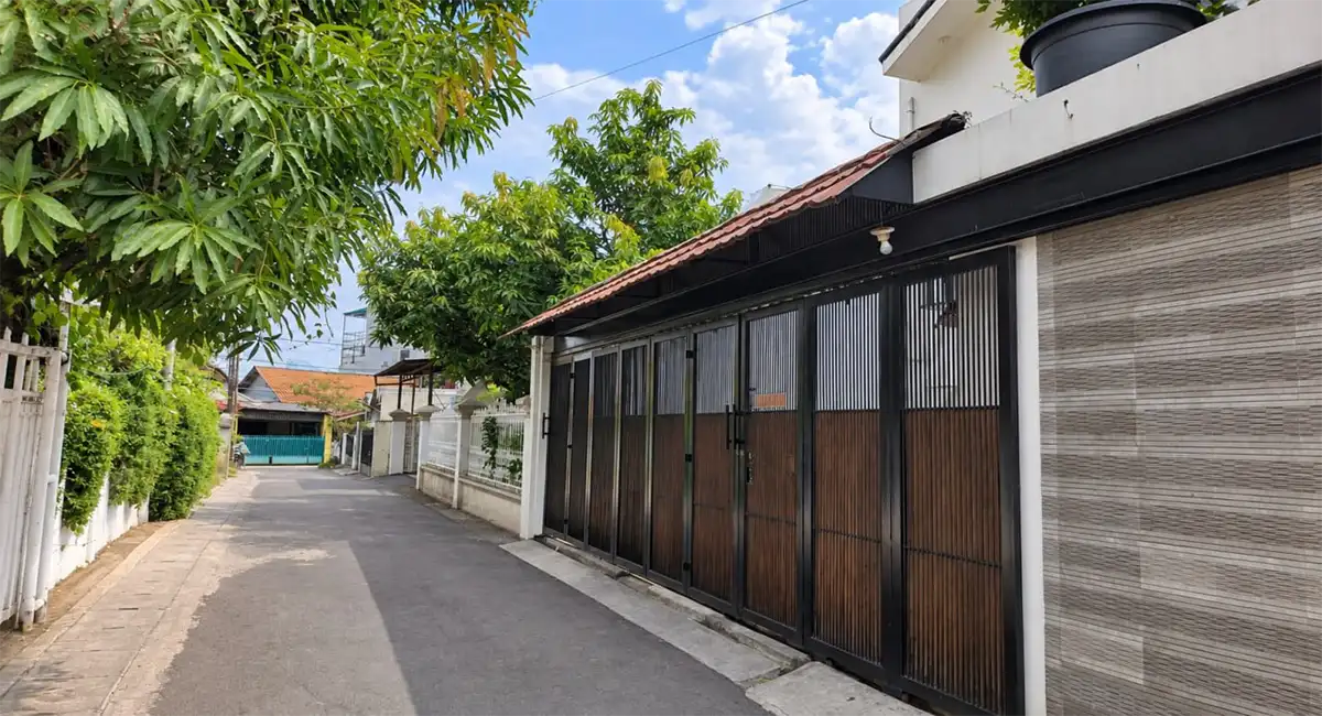 Jual Kost Premium Kebayoran Baru Jakarta Selatan Fasad Kiri