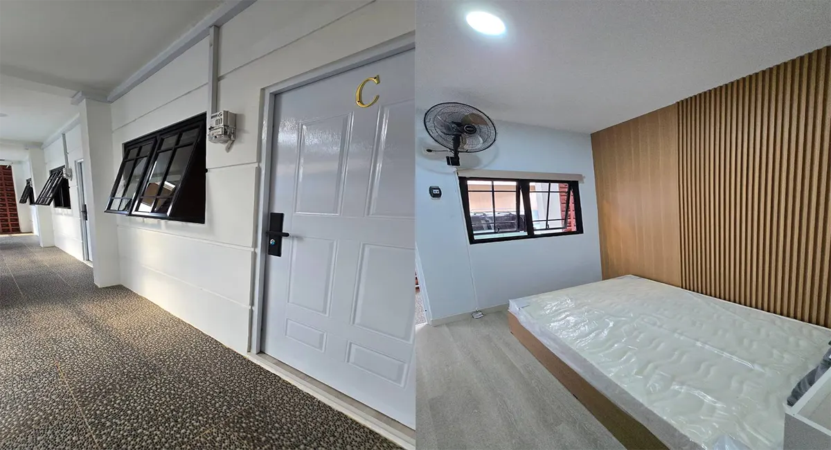 Jual Kost Jakarta Timur Ciracas View Kamar Tidur dari Koridor